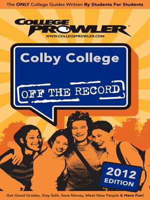 cover image of Colby College 2012